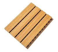 VICASKY Tavole Insonorizzanti Slot Pannelli Acustici Decorativi In Legno Per Un Tranquillo In Home Cinema