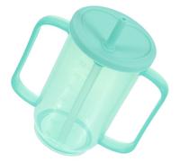 VICASKY Tazza Antigoccia per Anziani e Pazienti con Design Inclinado Bicchiere Riutilizzabile per Diete Liquide Facile Trasportare e Utilizzare per Disabili e Persone con Difficoltà