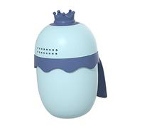 VICASKY Tazza per shampoo, per bambini, per acqua, balsamo, shampoo, tazza, shampoo, tazza per la doccia, per bambini, in pp blu