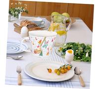 VICASKY Tazze Misurazione Natalizie in Vetro Adorabili Tazze Per Colazione Come Misurini Per Latte Tazza Da Per Uso e Feste Design Tematico Per e Latte