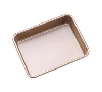 VICASKY Teglia da Forno Quadrata in Acciaio al Carbonio Antiruggine Antiaderente per Pane e Torte Alta Capienza per Cottura Uniforme in Cucina Domestica