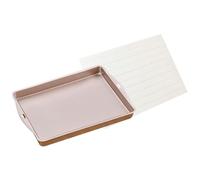 VICASKY Teglia Nougat Rettangolare Antiaderente con Tagliapasta Strumenti Multifunzionali per Dolci Torrone e Preparazione di Dolci Facile da Pulire e Usare Casa