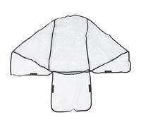 VICASKY Telo Antipioggia e Antivento Per Passeggino Gemellare Sedili Anteriori e Posteriori Realizzato in Pvc Resistente Ventilazione Per Proteggere Pioggia e Insetti
