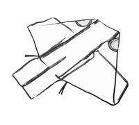 VICASKY Telo Antipioggia Trasparente Per Passeggino Copertura e Antivento Per Passeggino Di Grandi Dimensioni Protettivo Per Carrozzina Esterna