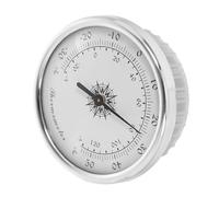 VICASKY Termometro da Parete Mini per con Igrometro Integrato Display Misurazione Temperatura e Umidità Bagno e Camera Portatile e Pratico