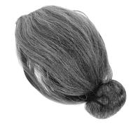 VICASKY Titolo Grigio Nonna Parrucca Per Cosplay E Scene Scenari Accessorio Perfetto Realistico Per Vecchie Signore Costumi Adatto Per Donne E Uomini