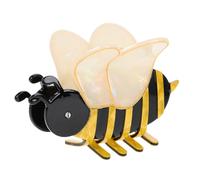 VICASKY tornante dei cartoni animati disordinato fermagli per divertenti donna piccoli fermagli per Clip di artigli per acido acetico Yellow