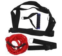 VICASKY Training Pull Rope, Running Resistance Band, 1 Set, lattice naturale, hockey training e salti verticali, hotel e casa Colore Casuale