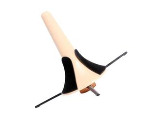 VICASKY Treppiede per Tromba Pieghevole Supporto Staffa in Metallo Gamba Stabilizzatrice Accessori Strumenti Musicali Giallo