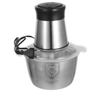 VICASKY Tritacarne Elettrico Domestico in Acciaio Resistenti 2L Doppia Velocità Tritaaglio e Tritaverdure Multifunzione per Uso Cucina Familiare Robot da Cucina Sicuro Conforme Standard