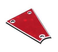 VICASKY Truss Rod Cover per chitarra, piastra di copertura del collo rimovibile, colore rosso, protezione robusta, facile da installare, design elegante per accessori per chitarra