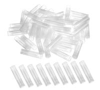 VICASKY Tubetti Vuoti Di Lucidalabbra Con Bacchetta 50 Pezzi Trasparenti Per Balsamo Labbra e Rossetto Realizzati a Mano