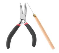 VICASKY Uncinetto Per Dreadlocks Pinze Per Di Parrucche Strumenti Per Tessitura Di Aghi Per Uncinetto Di Parrucche Di Manutenzione Di