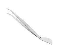 VICASKY Utensile per pinzette per bonsai, piccolo rastrello da giardino, mini utensili per bonsai, in acciaio inox, argento