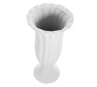 VICASKY Vaso da Fioraia per Cimitero in Ceramica Portafiori per Lapidi e Tombe Decorazione Commemorativa Simpatica Vaso da Cimitero Esterno in Ceramica Adatto per Fiori Freschi e Artificia