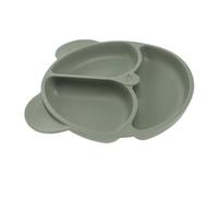 VICASKY Vassoio con cibo per bambini, piatto per lo svezzamento, piastra per l'aspirazione del bambino, piatto per bambini in silicone, con funzione di aspirazione, vassoio da pranzo in gel di silice