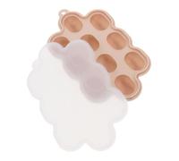 VICASKY Vassoio Congelatore Silicone per Alimenti per Contenitore per Ghiaccio e Design per Ghiaccio e Facile