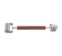 VICASKY Viso e Collo Manuale con Roller in Metallo Doppia Testa per Anti-aging Riduzione Gonfiore Massaggio Profondo e Cura Occhi Adatto