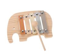 VICASKY Xilofono colorato per strumento musicale in legno per bambini Montessori strumento a percussione con bacchetta per formazione musicale precoce e ritmo