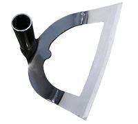 VICASKY Zappetta Erbacce Professionale in Acciaio Inossidabile Strumento Agricolo Robusto e Leggero con Design Cavo per Orto Diserbo Dissodamento e Semina Attrezzo Multifunzione per Giardi