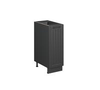 Vicco Armadio cucina dispensa alto Fame-Line, Grigio scuro, 30 cm senza piano di lavoro
