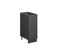 Vicco Armadio cucina dispensa alto Fame-Line, Landhaus antrazit-oro, 30 cm senza piano di lavoro