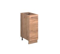 Vicco Armadio cucina dispensa alto Fame-Line, Quercia dorata, 30 cm senza piano di lavoro
