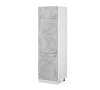 Vicco Armadio frigorifero R-Line, Calcestruzzo, 60 cm