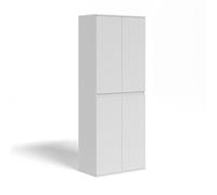 Vicco Armadio multifunzione Claus, Bianco, 74 x 191.5 cm