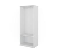 Vicco Armadio multifunzione Elmo, Bianco, 80 x 200 cm