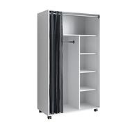 Vicco Armadio multifunzione multifunzione Doros, Bianco, 100 x 168 cm