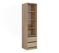 Vicco Armadio multifunzione multifunzione Elmo, Sonoma, 50 x 200 cm