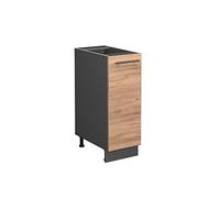 Vicco Colonna dispensa cucina Fame-Line, Rovere dorato, 30 cm