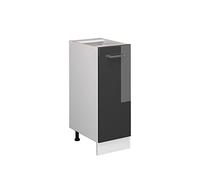Vicco Colonna dispensa cucina R-Line, Antracite lucido, 30 cm