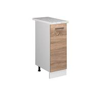 Vicco Colonna dispensa cucina R-Line, Sonoma, 30 cm