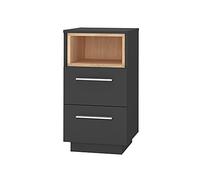 Vicco comodini camera da letto Beatrice, Antracite/Sonoma, 36 x 68 cm