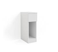 Vicco comodini camera da letto Enton, Bianco, 20 x 59.5 cm
