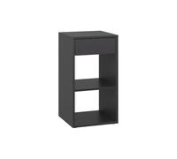Vicco Comodino camera da letto Dany, Antracite, 35 x 65 cm | con 1 cassetto, adatto per la conservazione di libri e riviste