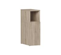 Vicco Comodino camera da letto "Enton", Sonoma, 20 x 59.5 cm | con 1 porta, adatto come superficie d'appoggio accanto al letto