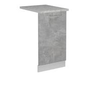 Vicco Coperchio per lavastoviglie R-Line, Calcestruzzo, 45 cm, PL Marmo