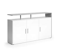 Vicco Credenza Amato, Cemento/Bianco, 35 x 91.6 cm