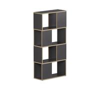 Vicco Divisorio per ambienti Eneos, Antracite/quercia, 60 x 124.5 cm