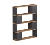 Vicco Divisorio per ambienti Eneos, Antracite/quercia dorata, 100 x 124.5 cm