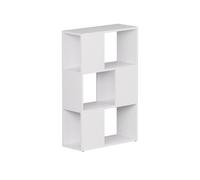 Vicco Divisorio per ambienti Eneos, Bianco, 60 x 94 cm, utilizzabile come scaffale autoportante per una suddivisione flessibile degli spazi