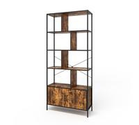 Vicco Divisorio per ambienti Fyrk, Rovere rustico, 80 x 180 cm con 2 porte