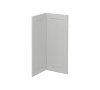 Vicco Frontale cucina R-Line, Bianco rustico, 59.2 x 71.3 cm frontale del mobile per mobile base ad angolo, adatto per armadi da cucina R-Line per un montaggio semplice