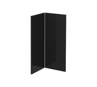 Vicco Frontale cucina R-Line, Nero lucido, 59.2 x 71.3 cm frontale del mobile per mobile base ad angolo, adatto per armadi da cucina R-Line per un montaggio semplice