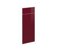Vicco Frontale cucina R-Line, Rosso lucido, 29.6 x 70.8 cm frontale del mobile per mobile base con cassetti, adatto per armadi da cucina R-Line per un montaggio semplice