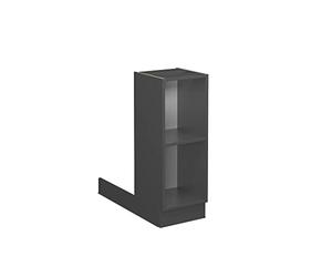 Vicco Isola cucina Fame-Line, Antracite, 30 cm senza piano di lavoro, combinabile per l'estensione di blocchi cucina