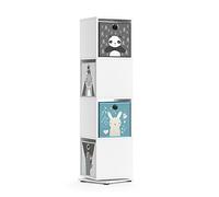 Vicco Libreria bambini, Bianco, 35.2 x 144.2 cm